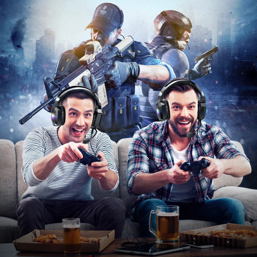 LED Gaming Headset K8 - Revised