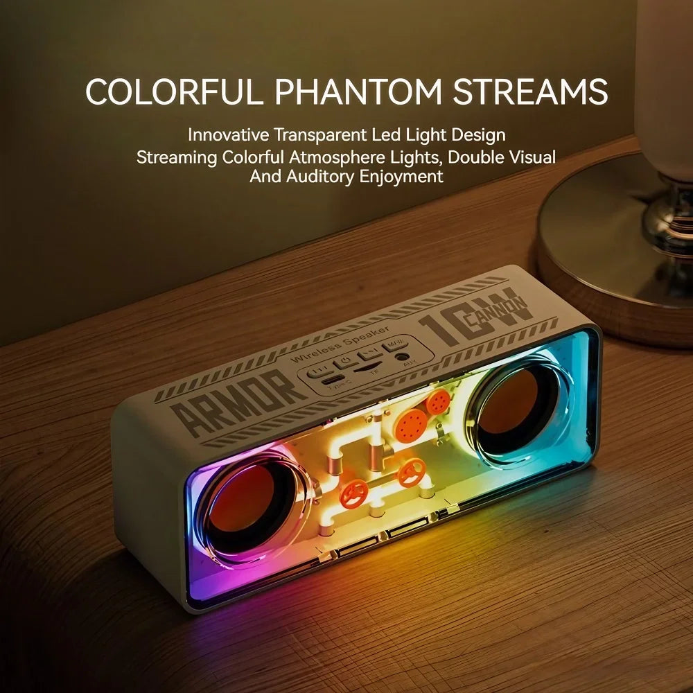 LED Gaming Bluetooth Speaker with RGB Lighting