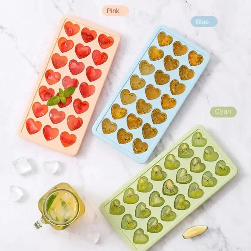 Ice Mold in the Shape of a Heart