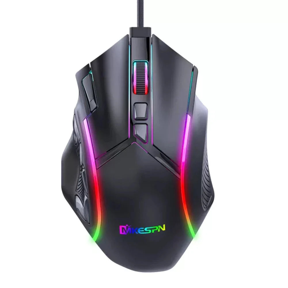 Dragon Ultimate Gaming Mouse - Unleash Your Gaming Potential with 12800 DPI and 12 Programmable Keys