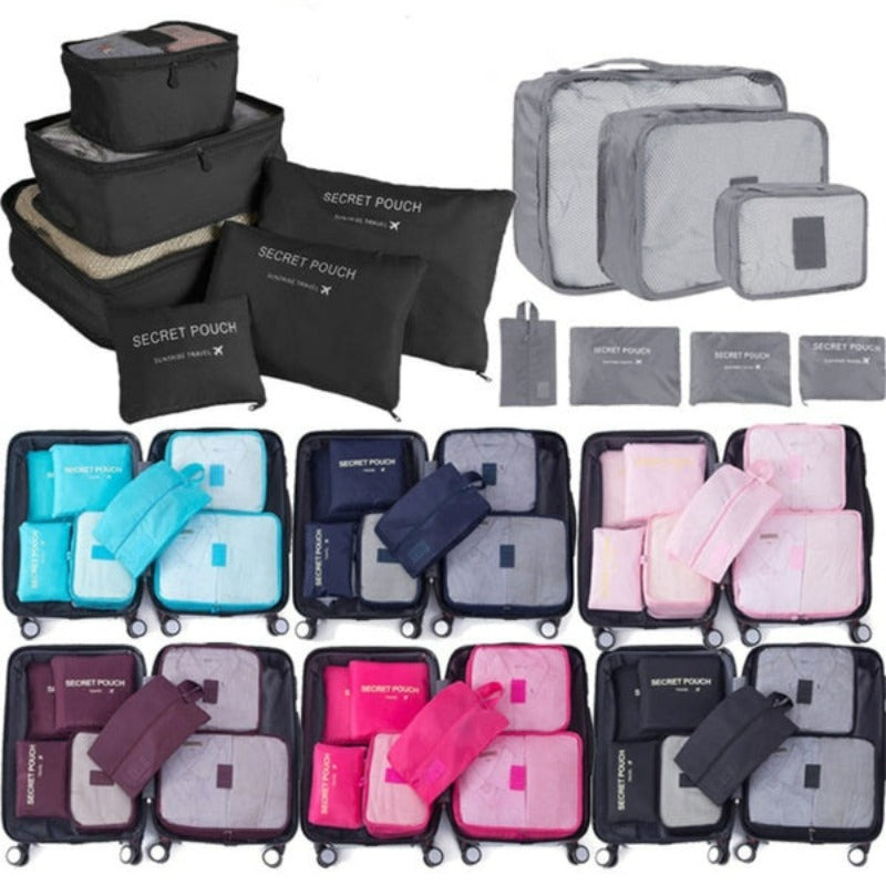 Set of 7 Luggage Packing Cubes