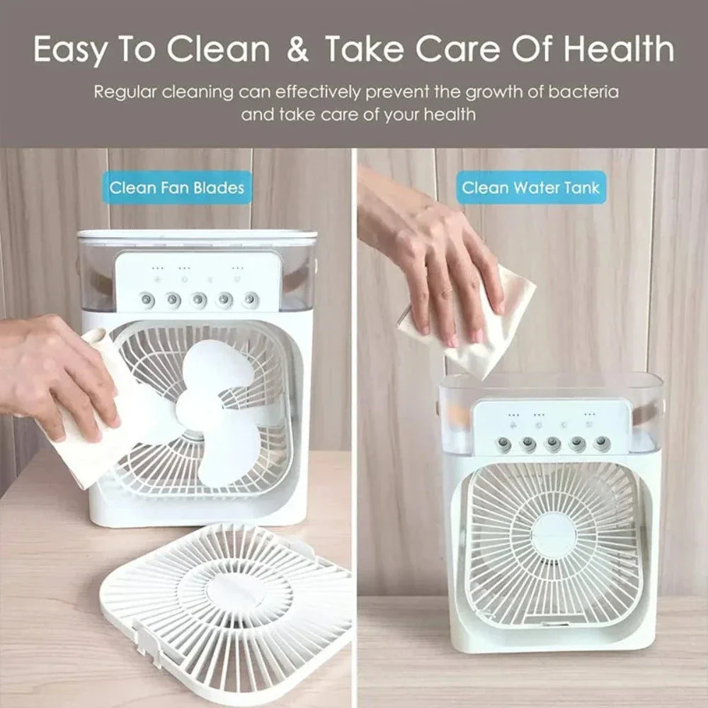 Portable Fan for Cooling Your Desktop Space