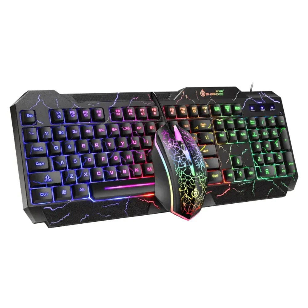RGB Gaming Keyboard and Mouse Set - Dragon X Edition