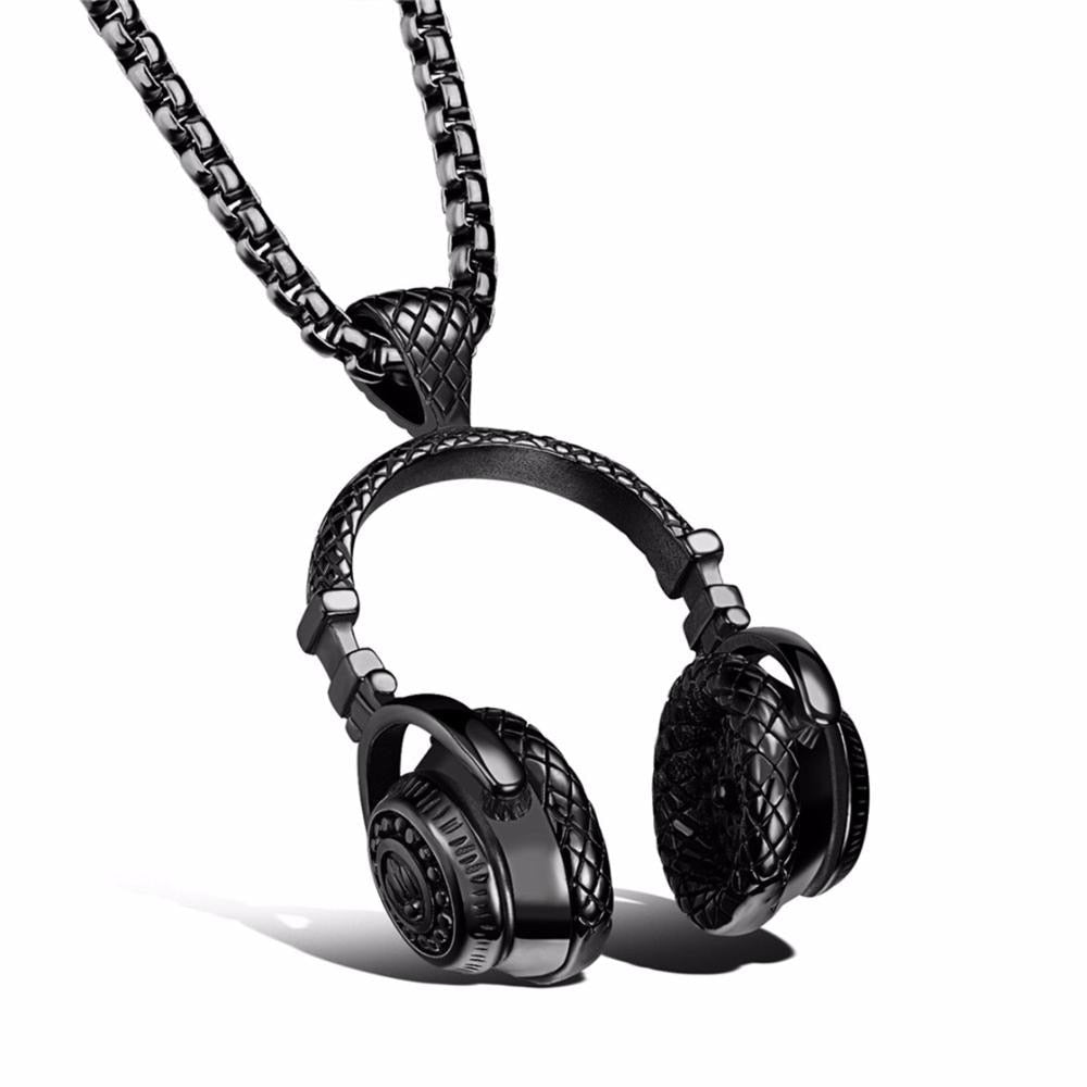 Hip Hop Necklace: A Stylish Headphone Pendant