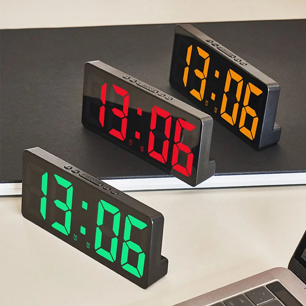 LED Temperature Schedule Reminder Clock