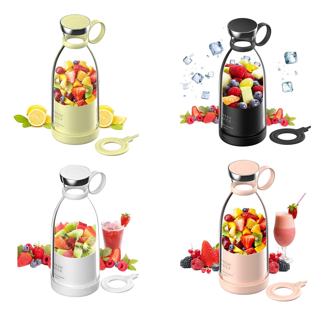 Mobile Blender for Juicing On-the-Go