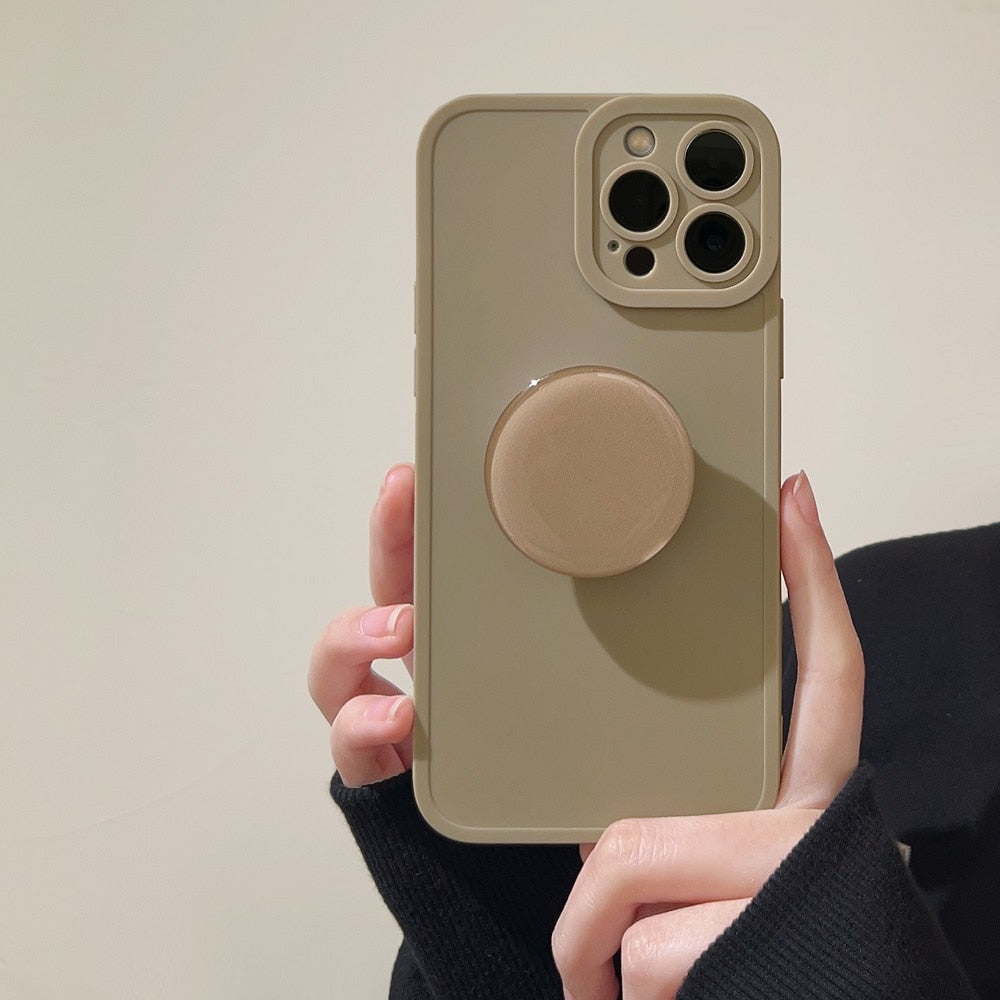 Adjustable Back Holder Earth Tone Mobile Case