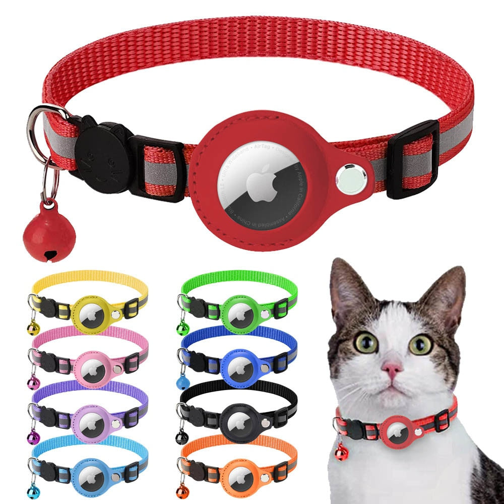 Reflective Pet Tag Holder for Feline and Canine Companions