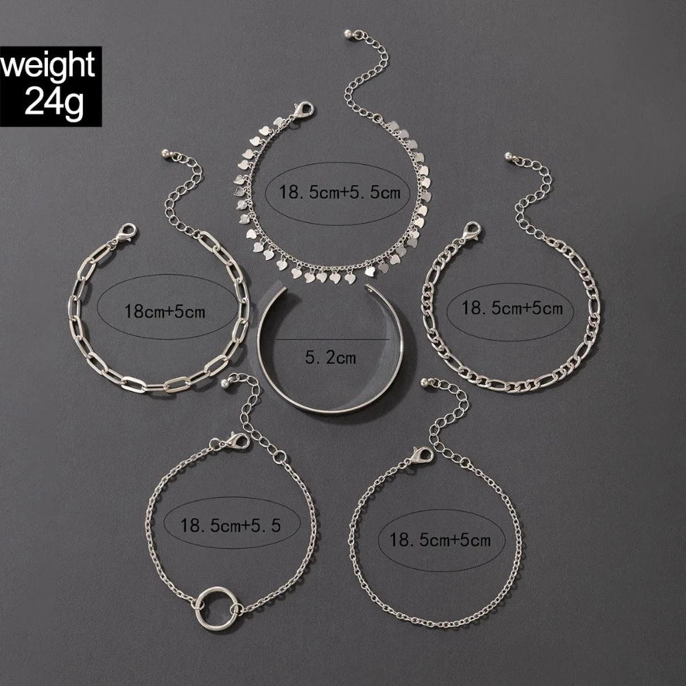 Link Chain Set - Embrace the Boho Vibe