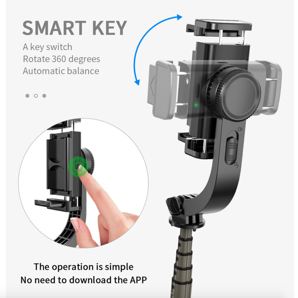 Mobile Selfie Stick Tripod Stabilizer for Ninja-like Shots