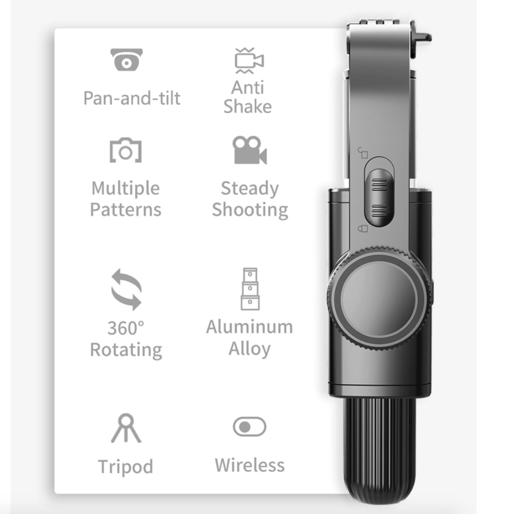 Mobile Selfie Stick Tripod Stabilizer for Ninja-like Shots