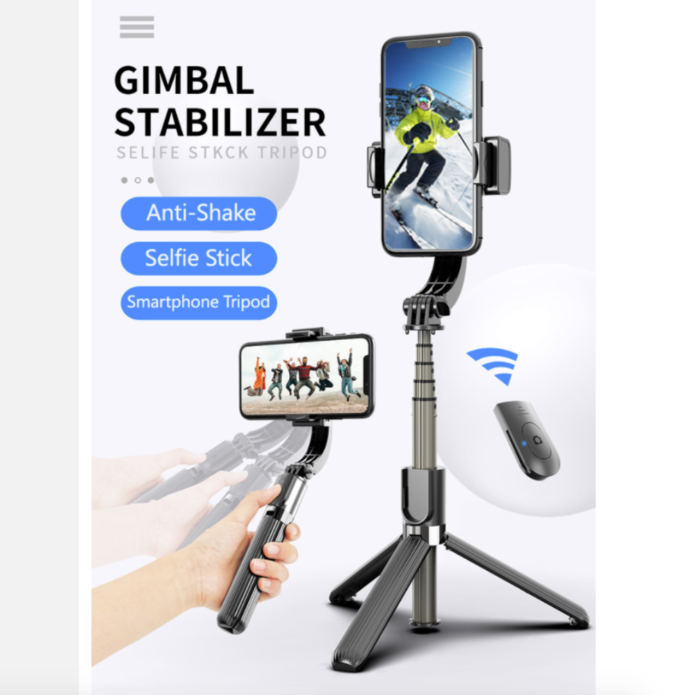 Mobile Selfie Stick Tripod Stabilizer for Ninja-like Shots
