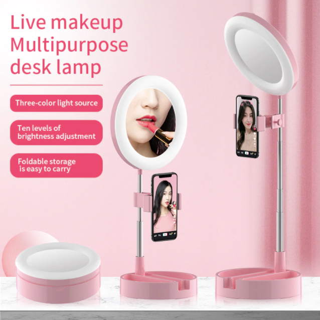 Portable Stand for Mobile Ring Light