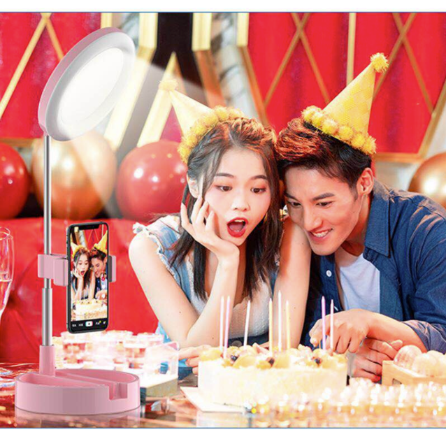 Portable Stand for Mobile Ring Light