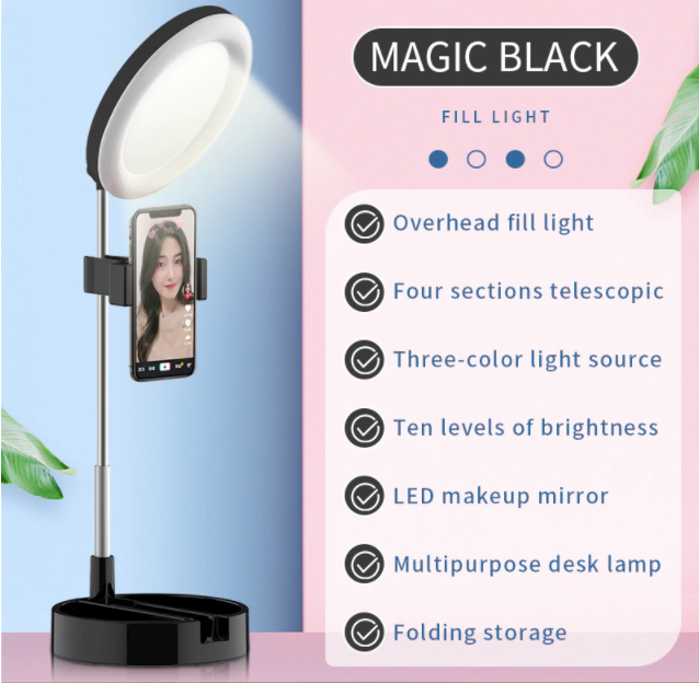 Portable Stand for Mobile Ring Light