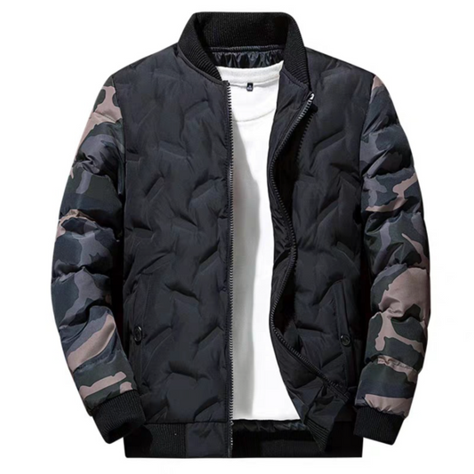 Camouflage Bomber Jacket for Men