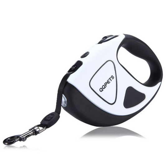 Retractable Canine Leash with Brilliant LED Torch
