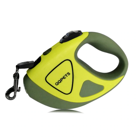 Retractable Canine Leash with Brilliant LED Torch
