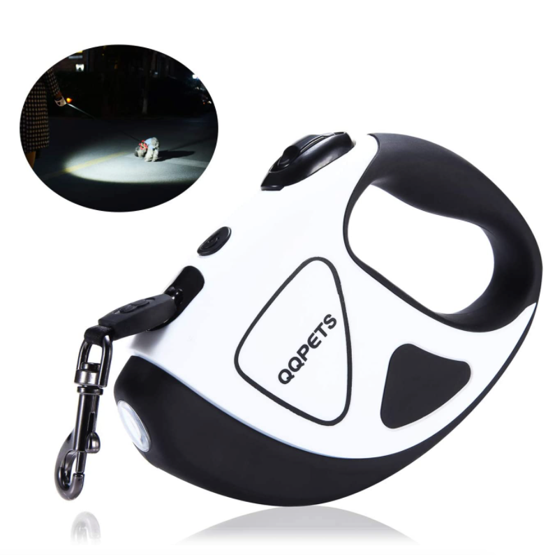 Retractable Canine Leash with Brilliant LED Torch