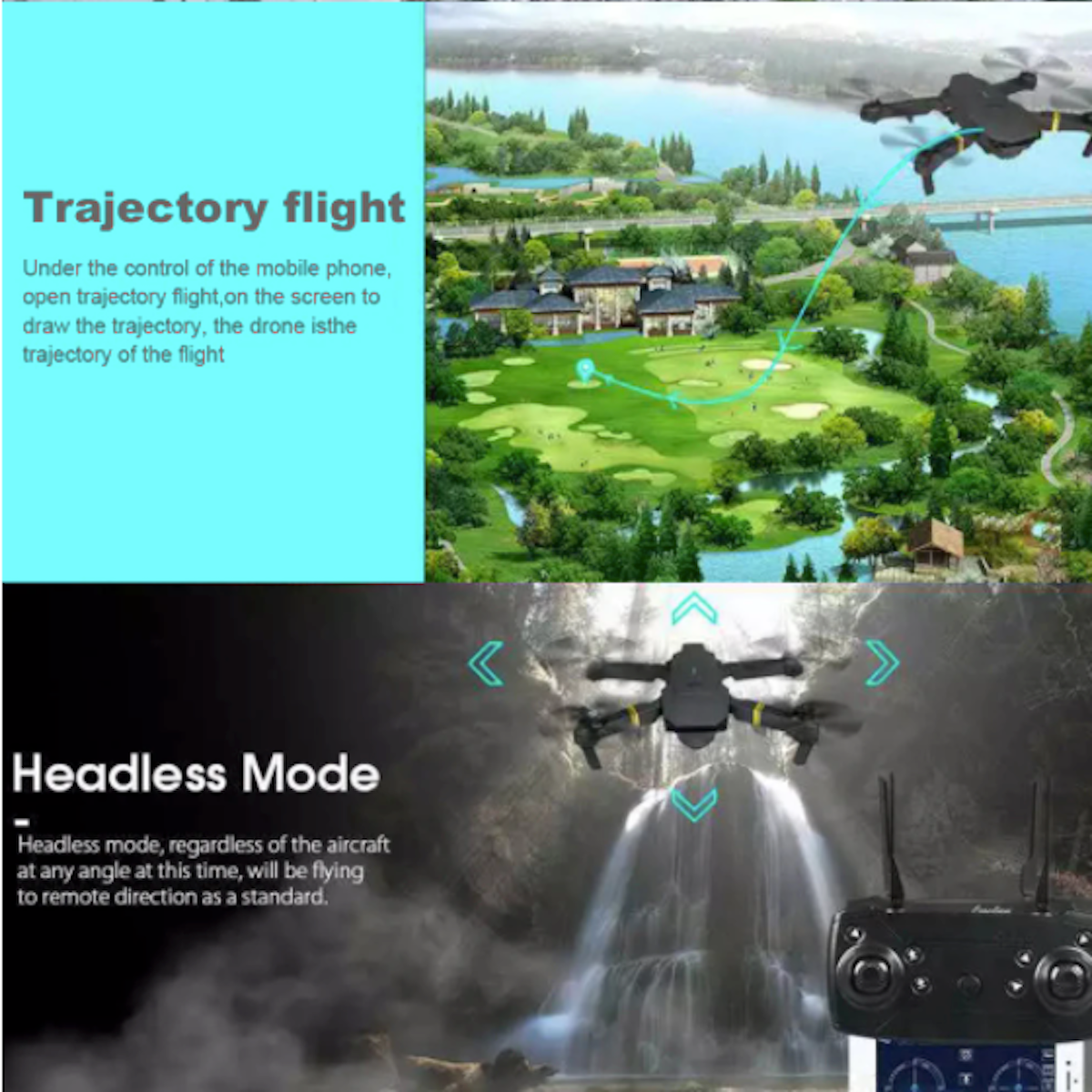 Alpha Z PRO Ninja Dragon Dual Camera Drone with Wide Angle Vision