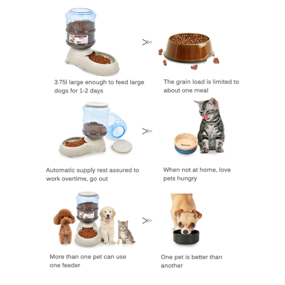 3.75L Pet Water Dispenser with Automatic Functionality