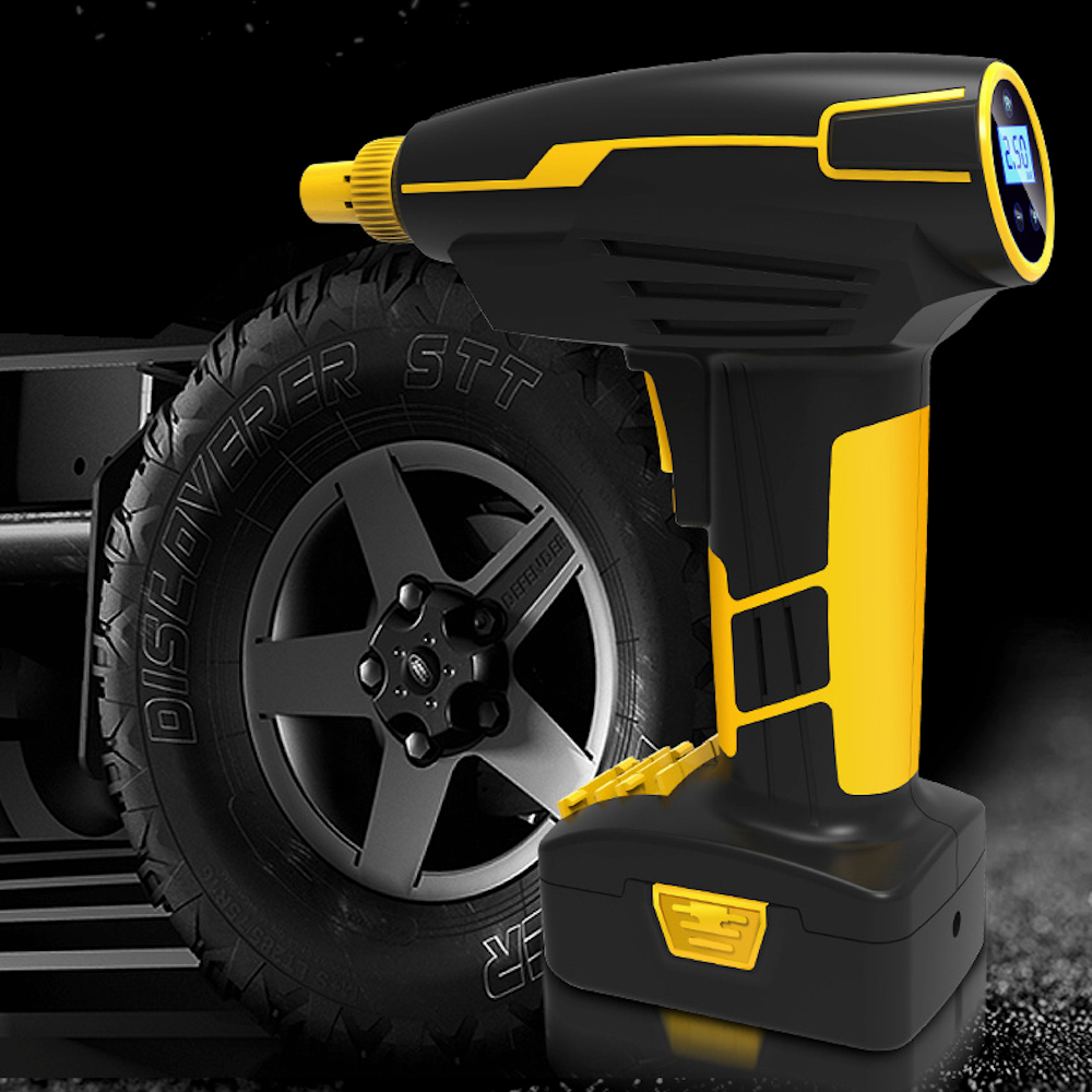 Air Pump for Inflating Tires on the Go
