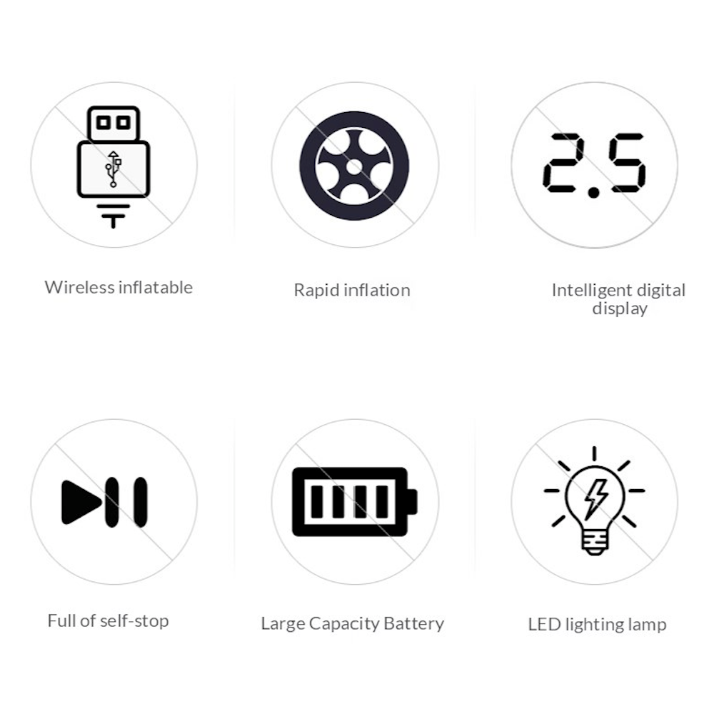 Air Pump for Inflating Tires on the Go