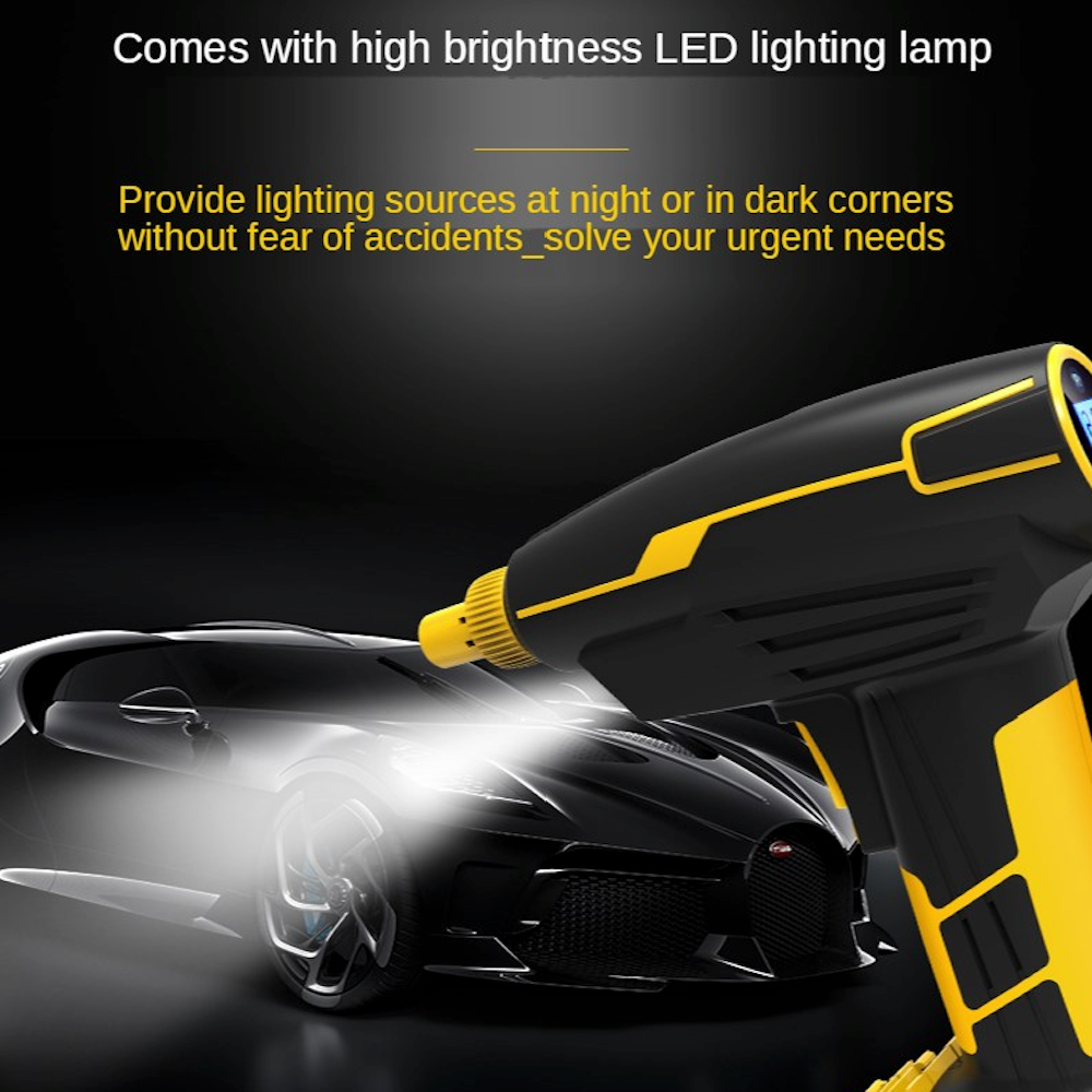 Air Pump for Inflating Tires on the Go