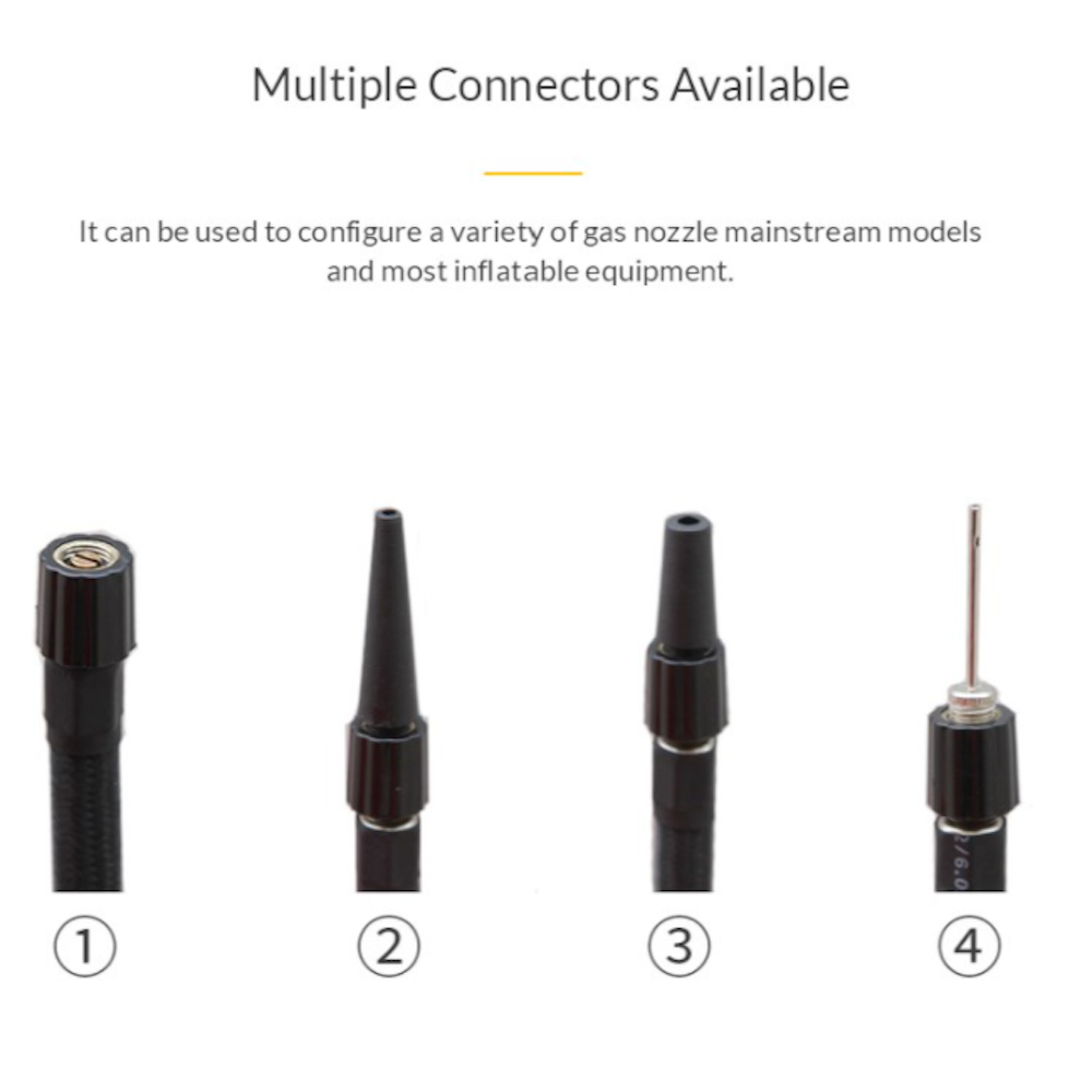 Air Pump for Inflating Tires on the Go