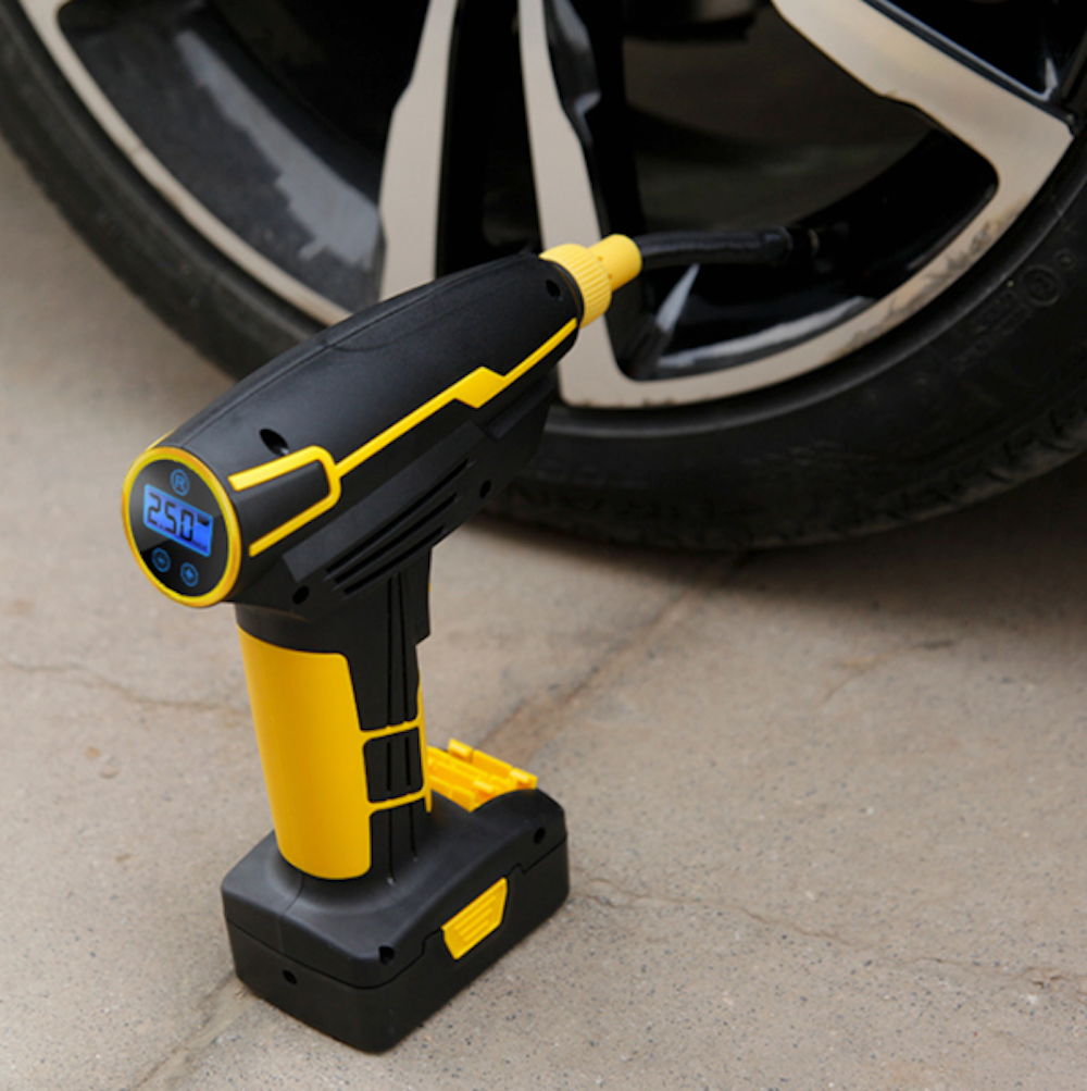 Air Pump for Inflating Tires on the Go