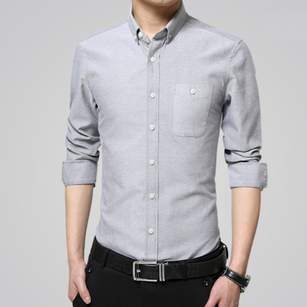 Long Sleeve Oxford Shirt for Men: Retaining Clarity and Distinction