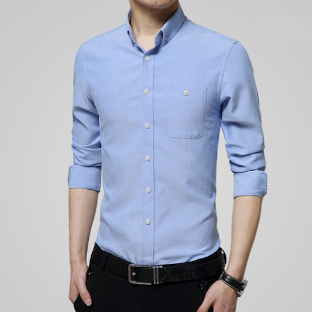 Long Sleeve Oxford Shirt for Men: Retaining Clarity and Distinction