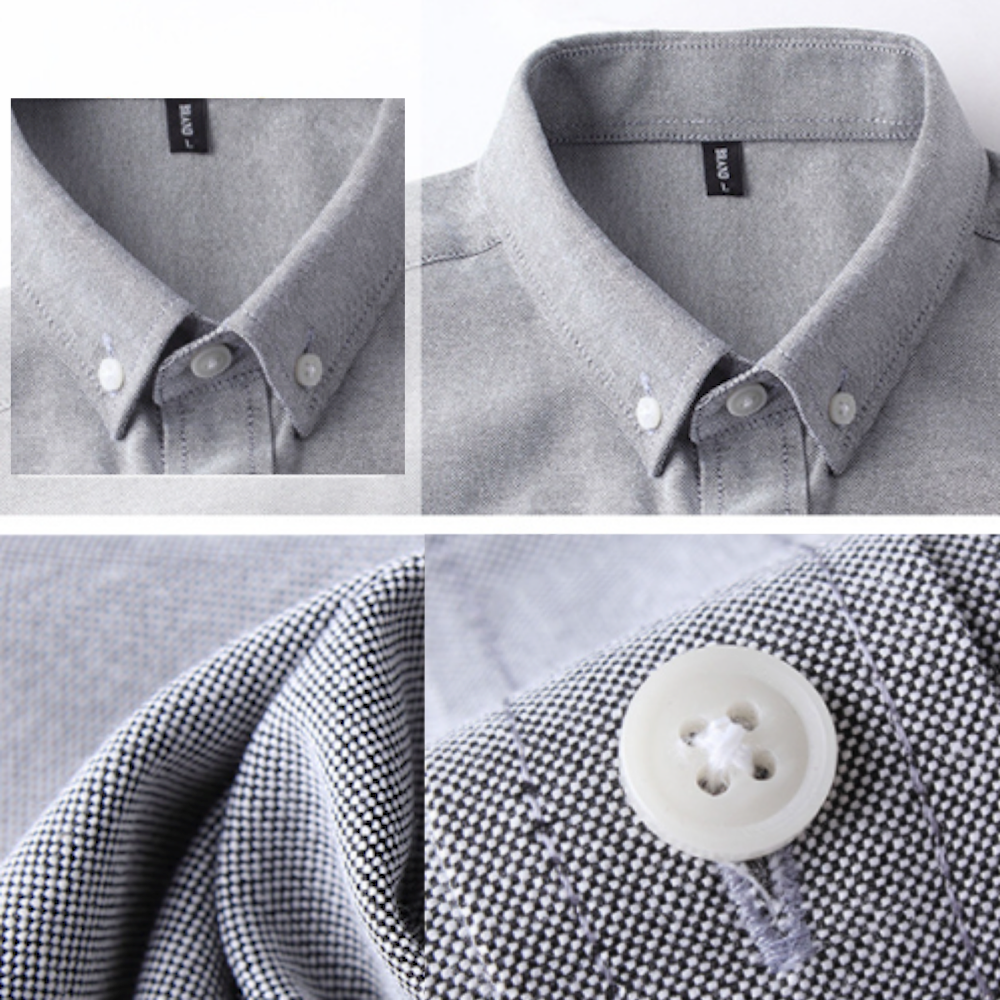 Long Sleeve Oxford Shirt for Men: Retaining Clarity and Distinction