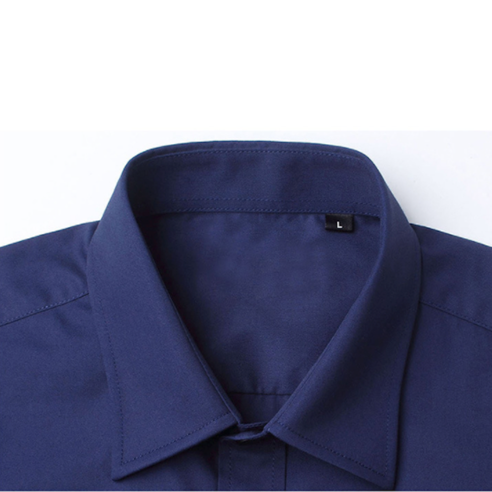 Wrinkle-Free Oxford Shirt for Men with Button Down Design