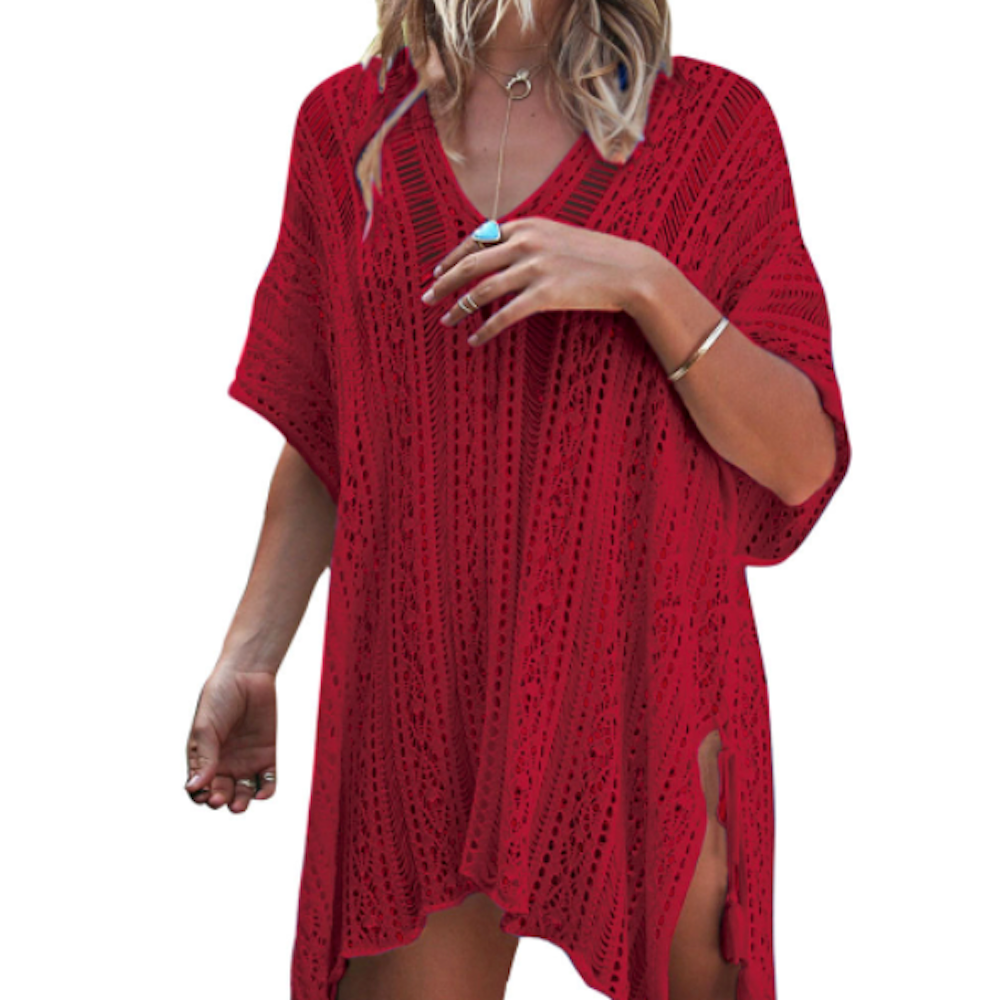 Crocheted Women's Cover-Up for Bikinis
