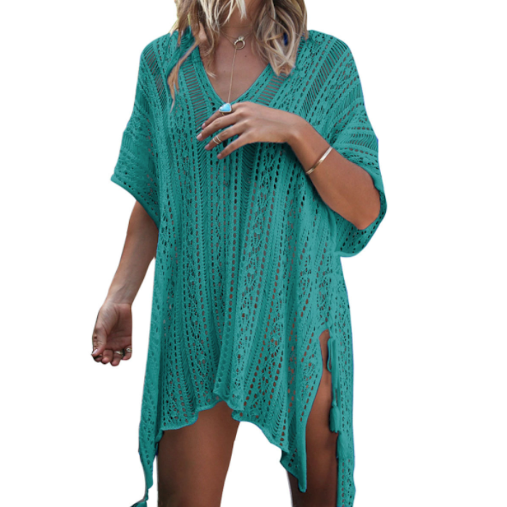 Crocheted Women's Cover-Up for Bikinis