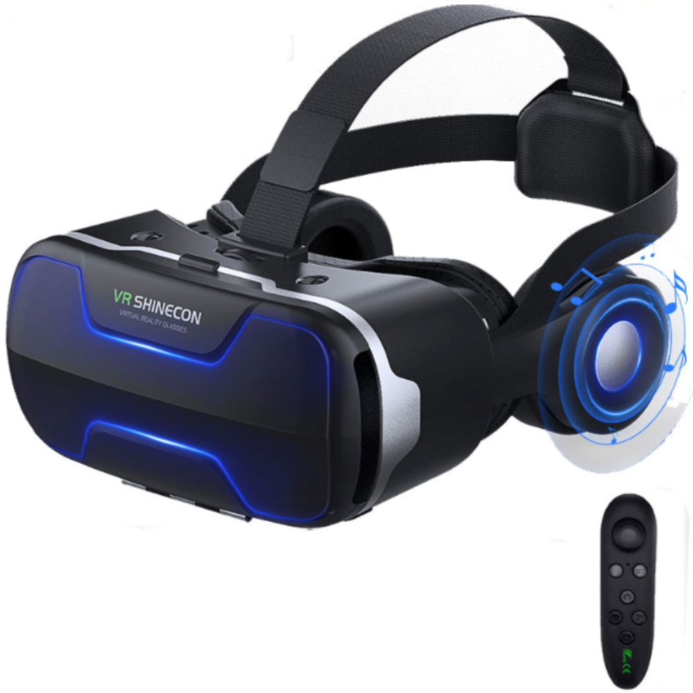 Dragon Blaze Virtual Reality Gaming Headset with Gaming Controller
