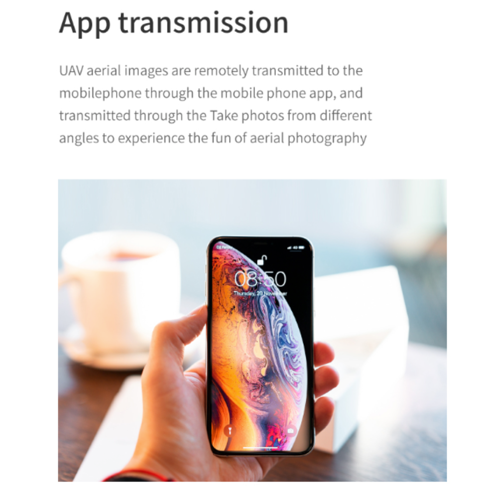 Smart Quadcopter Drone with Dual HD Cameras and Phantom X Technology