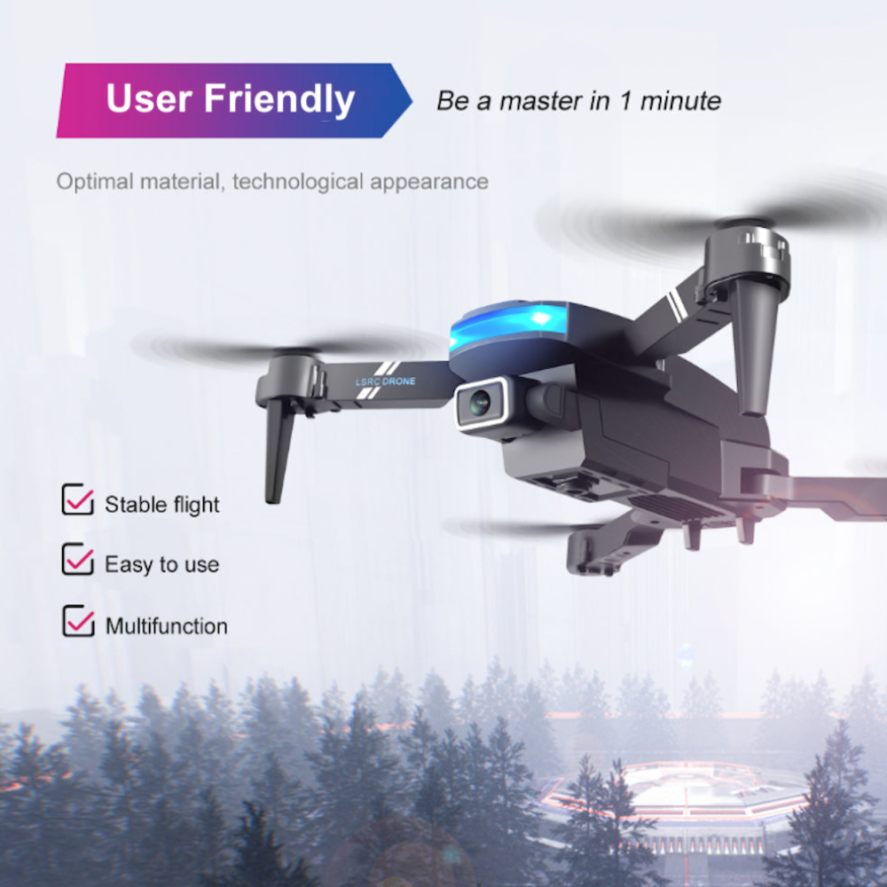 HD Dual Camera Drone with Triple Obstacle Evasion - Ninja Dragon Shadow Z