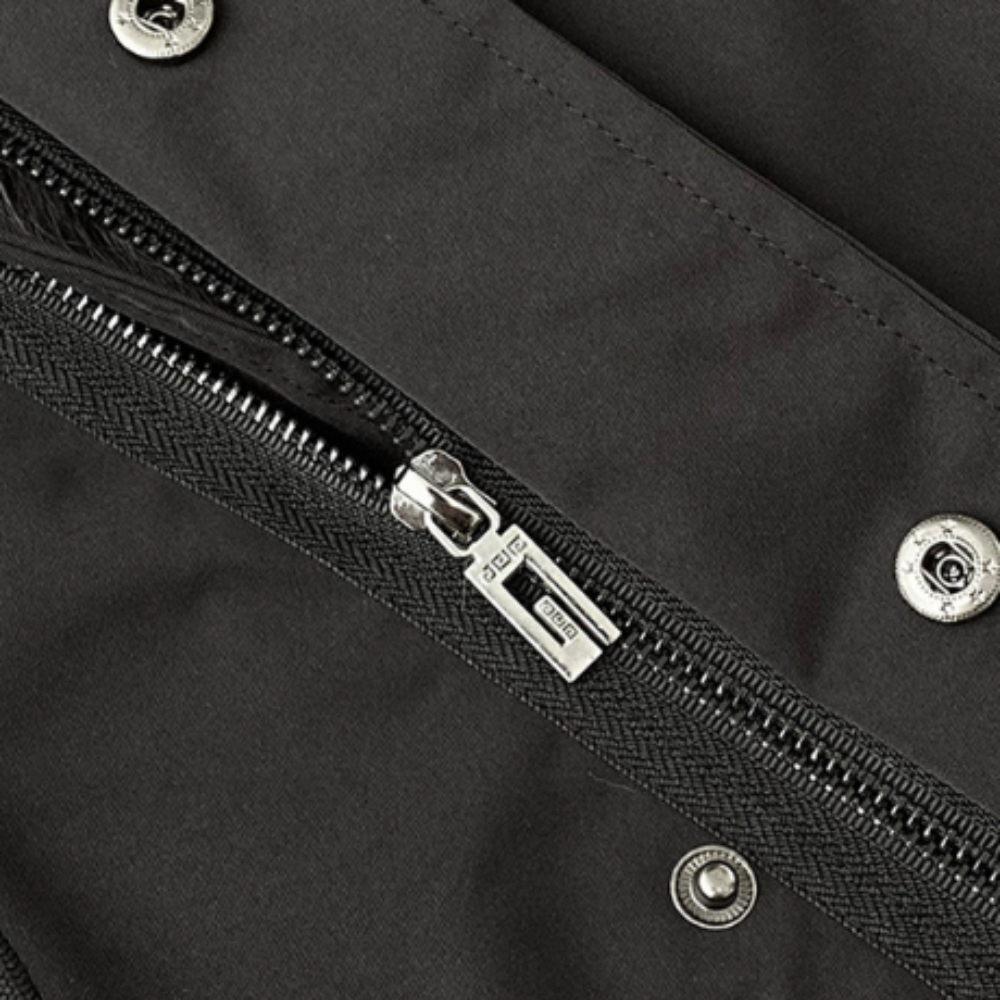 Mid Length Women's Coat with Detachable Faux Fur Inner Lining