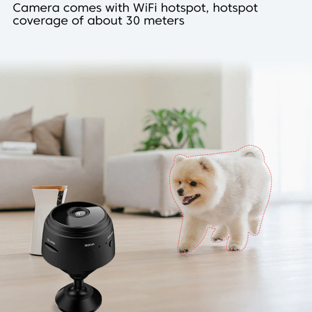 Smart Compact Wireless Camera with WiFi Connectivity