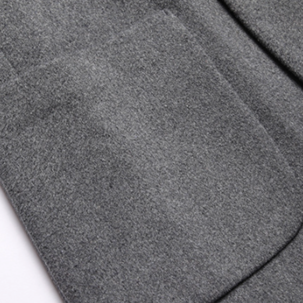 Sophisticated Single Button Wool Blend Sport Coat for Men