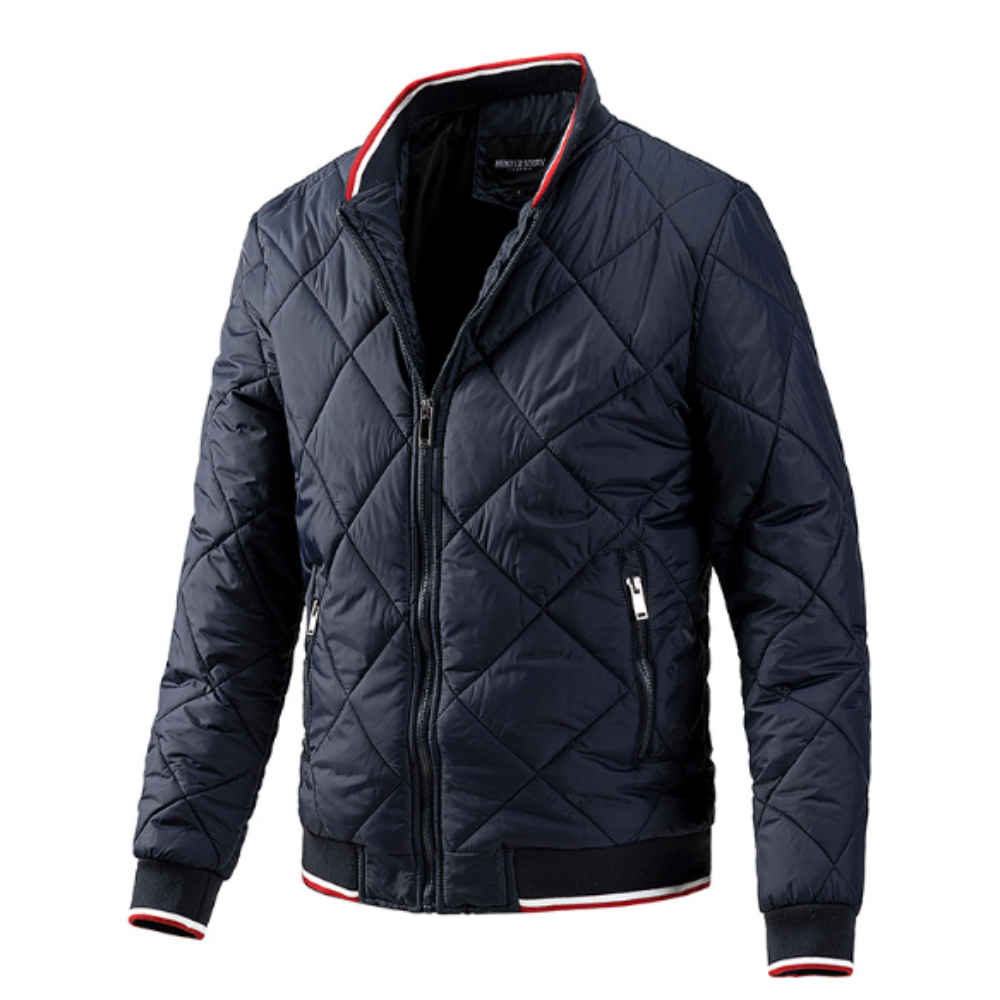 Quilted Jacket for Men - A Stylish Bomber
