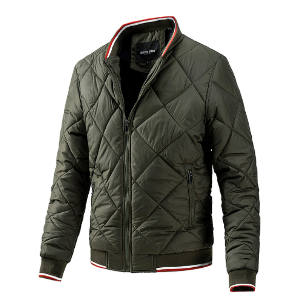Quilted Jacket for Men - A Stylish Bomber