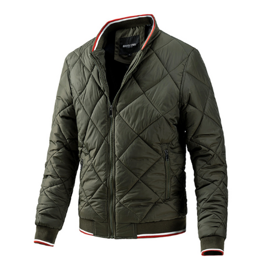 Quilted Jacket for Men - A Stylish Bomber
