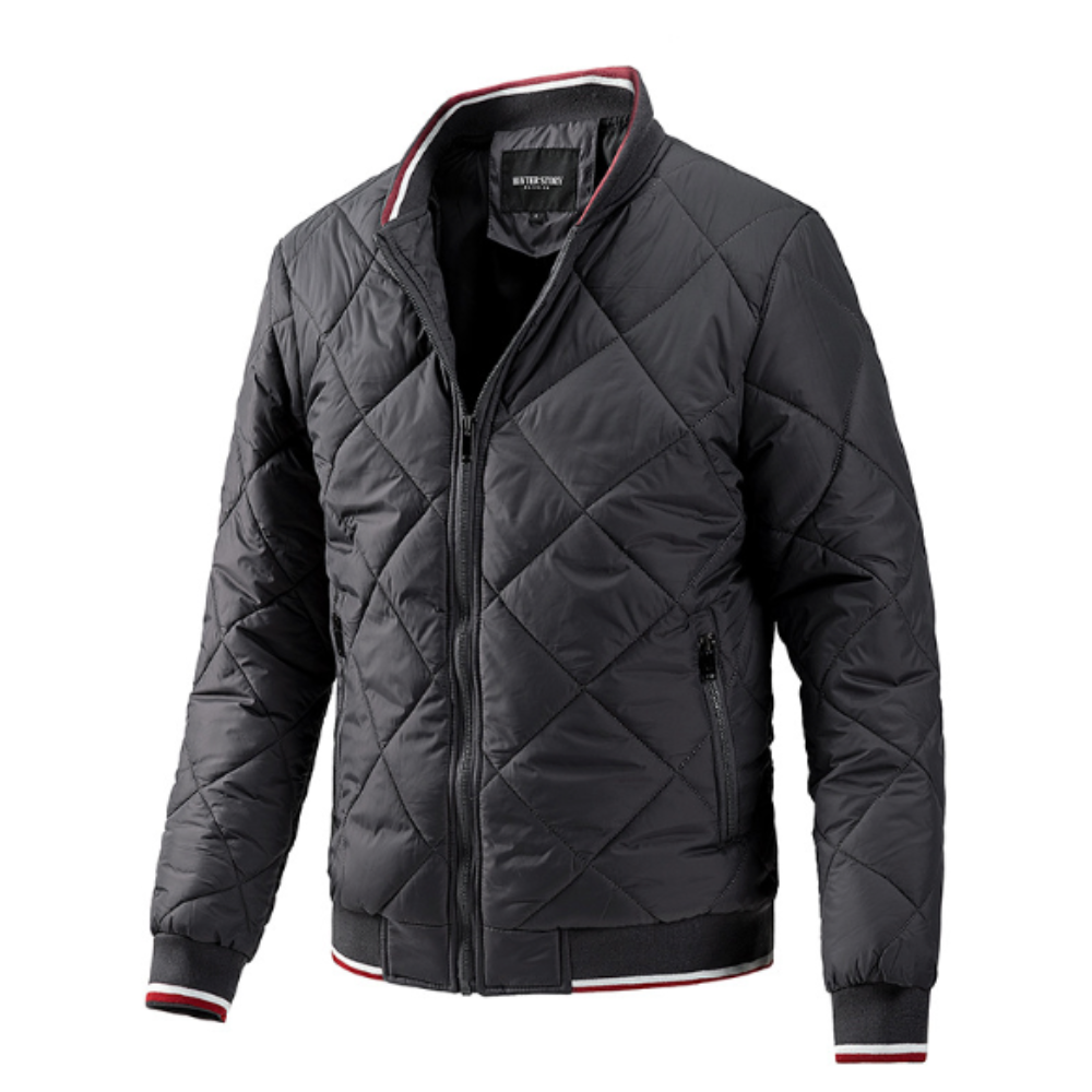 Quilted Jacket for Men - A Stylish Bomber
