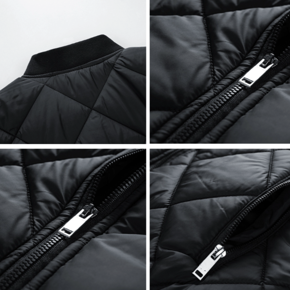 Quilted Jacket for Men - A Stylish Bomber