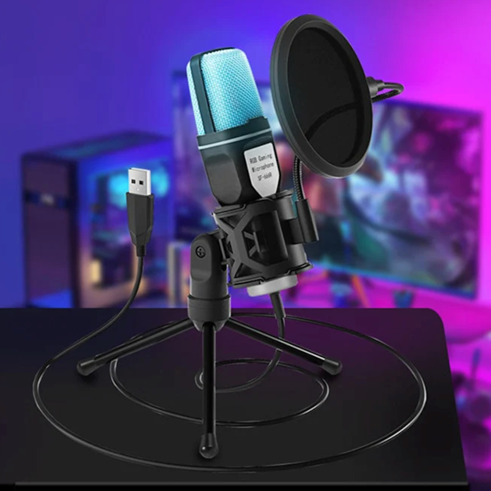 Gaming Desktop Microphone with RGB