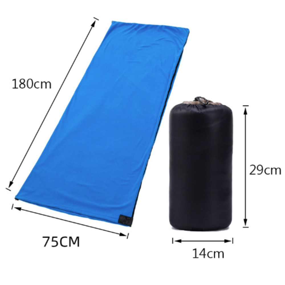 Polar Fleece Lightweight Sleeping Bag for Camping