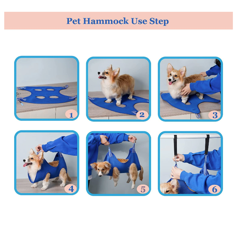 Hammock Cat Grooming Restraint Bag